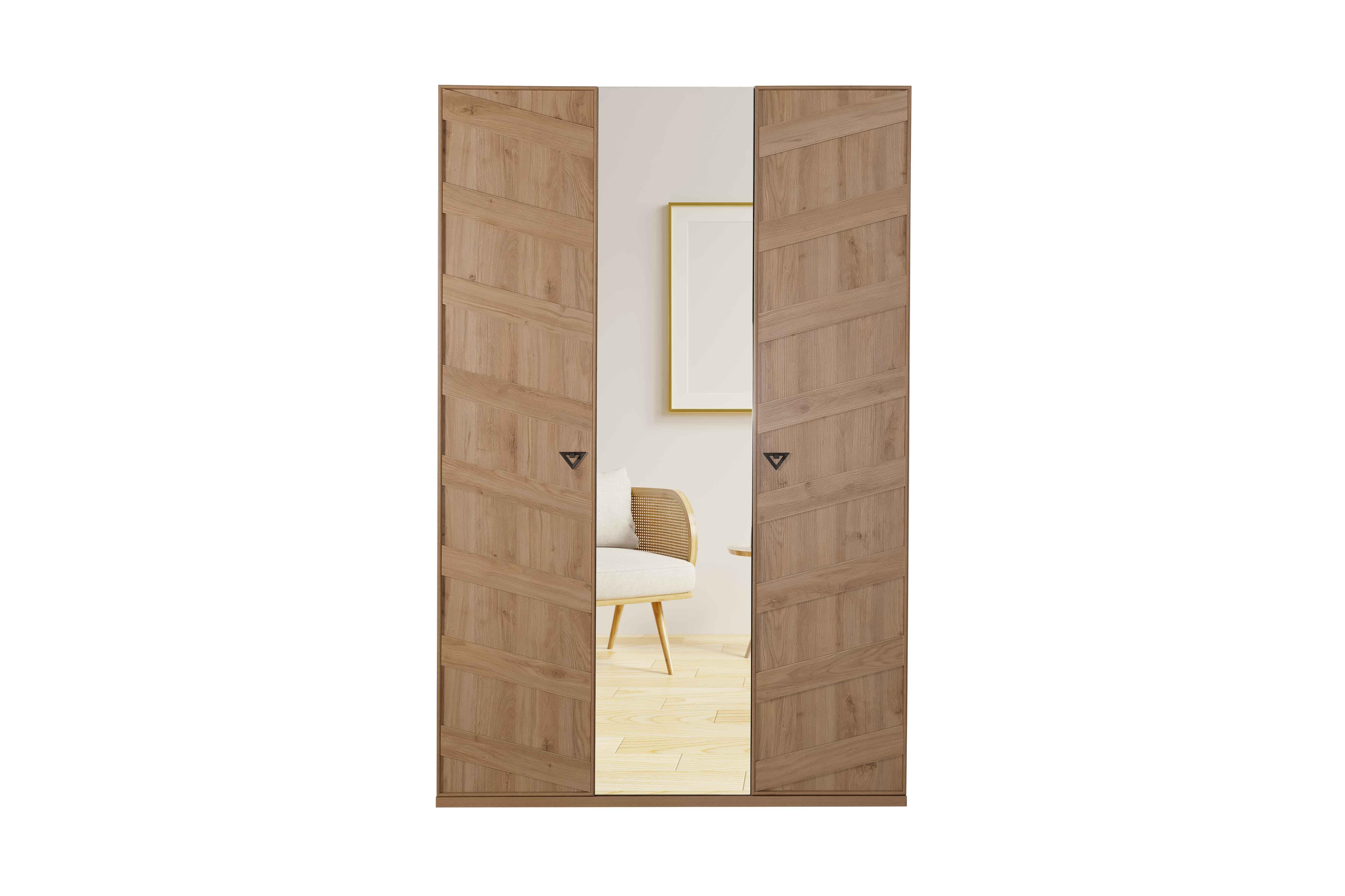 Wood Lite 3 Kapılı Dolap
