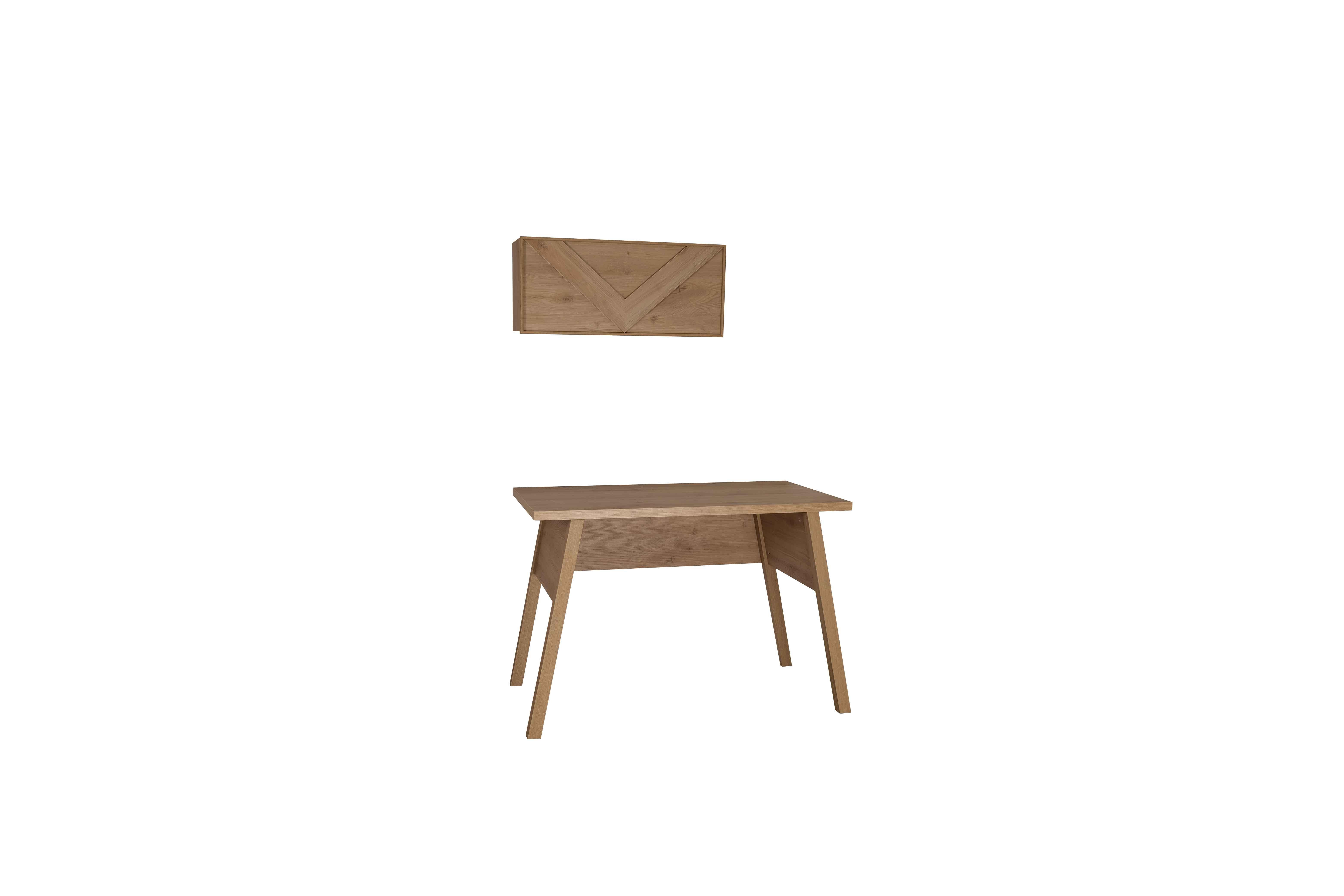 Wood Lite Çalışma Masası ve Üst Ünite